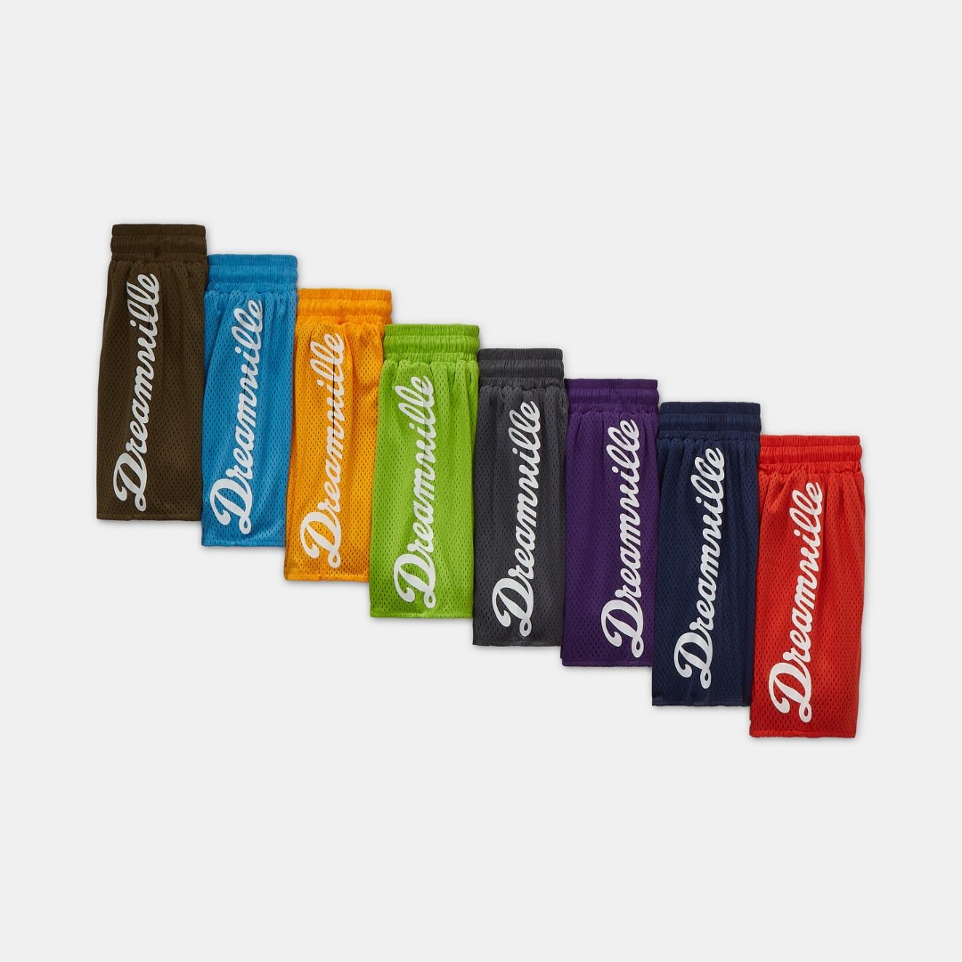 Dreamville mesh shorts colorway lineup